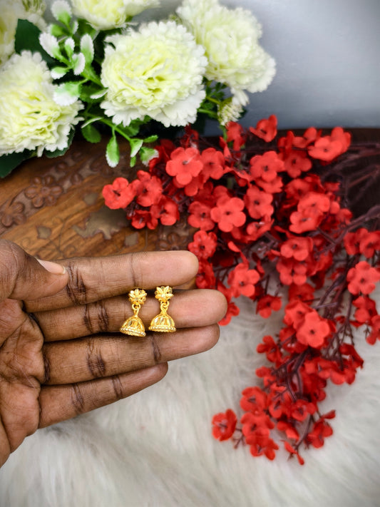 Instagram Trending (1Gram gold Plated) Jhumki Model-7