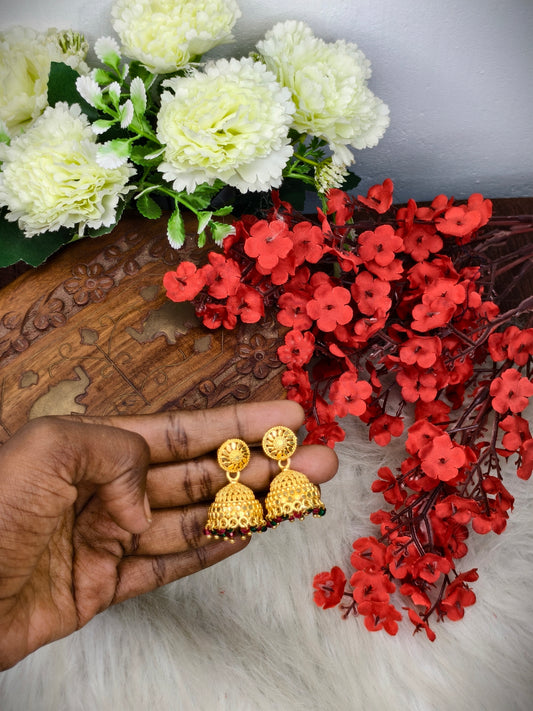 Instagram Trending (1Gram gold Plated) Jhumki Model-18