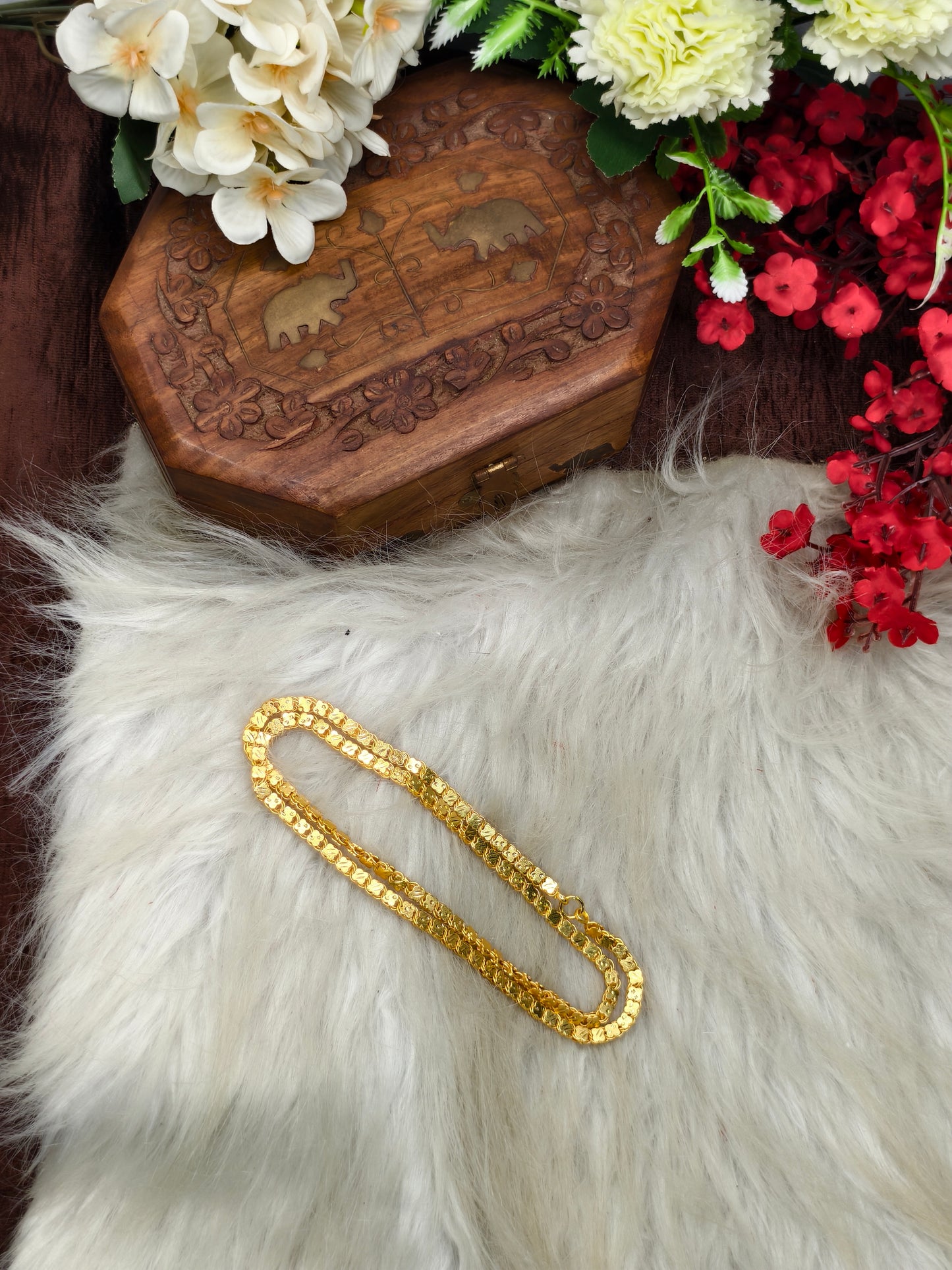 Forming matte finished (1Gram gold plated) Model Chain