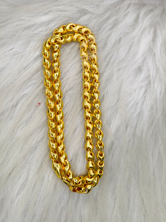 Men’s Signature Gold Chain – Unique Heavy Look Design