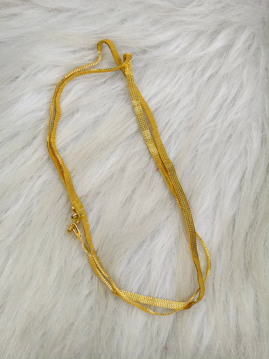 (1Gram gold plated) Patta chain Model
