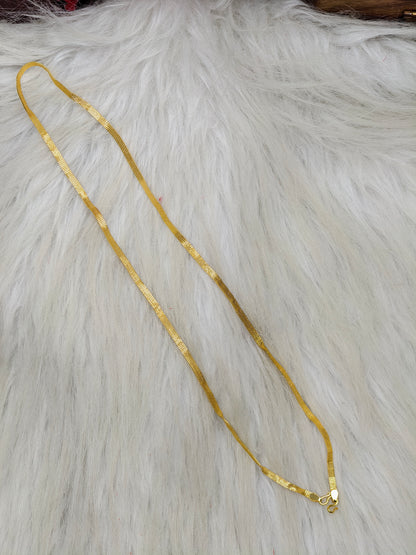 (1Gram gold plated) Patta chain Model
