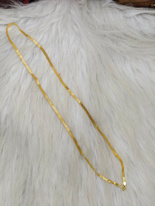 (1Gram gold plated) Patta chain Model