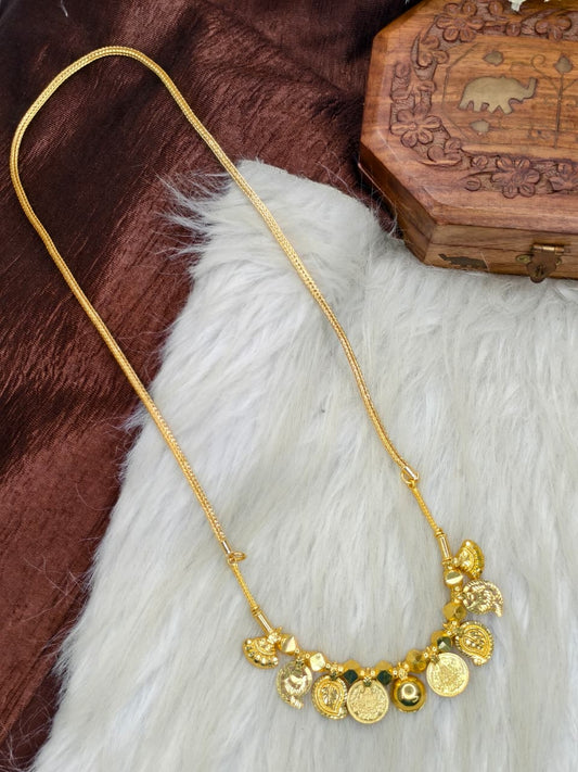 South Indian Traditional Impone Thali Mangalsutra – Gold Plated Sacred Wedding Chain