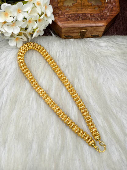 Exclusive Men's Gold-Plated Chain – Premium Bold Design