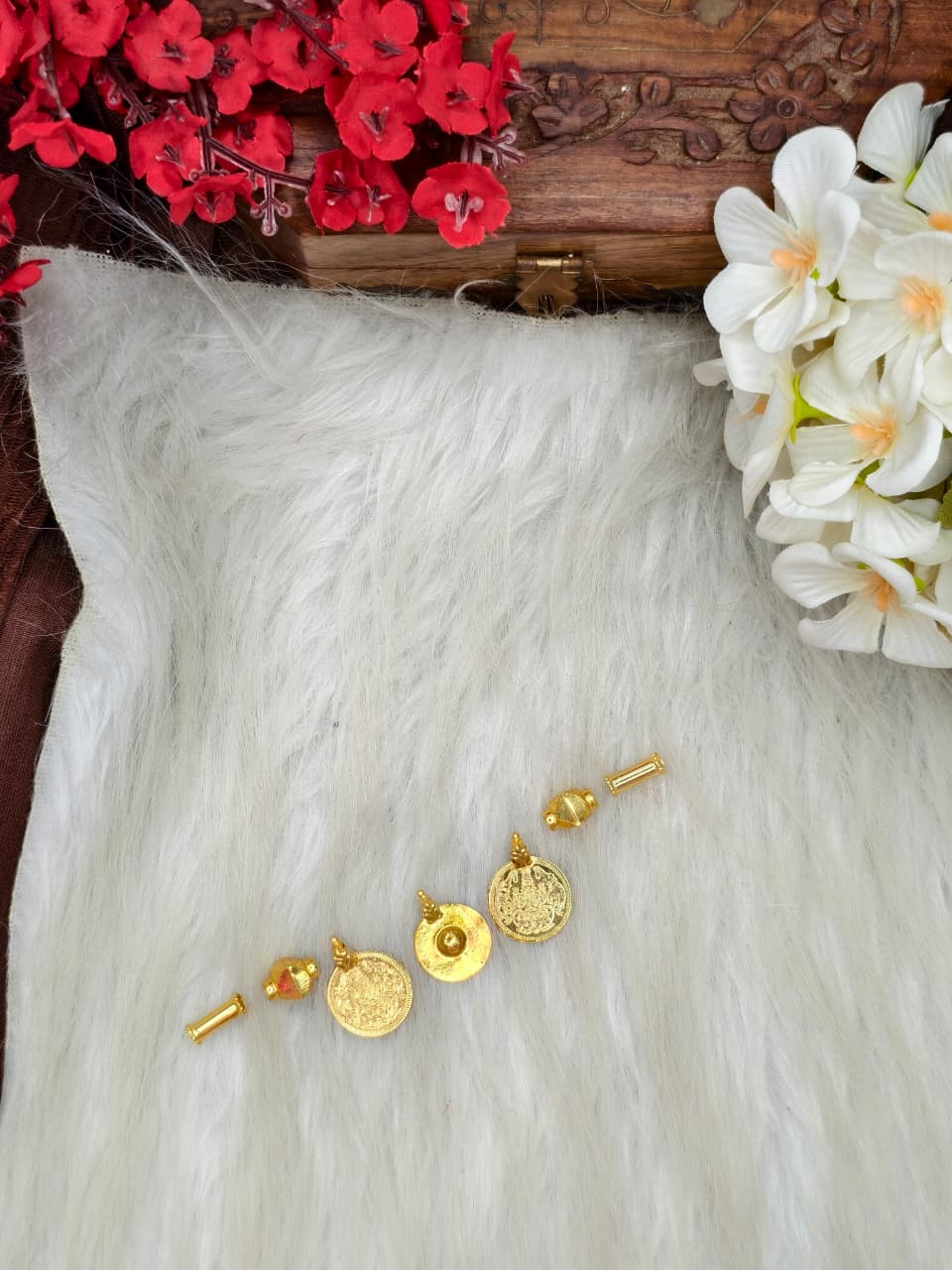 South Indian Traditional Impone Thali Mangalsutra – Gold Plated Sacred Wedding Chain