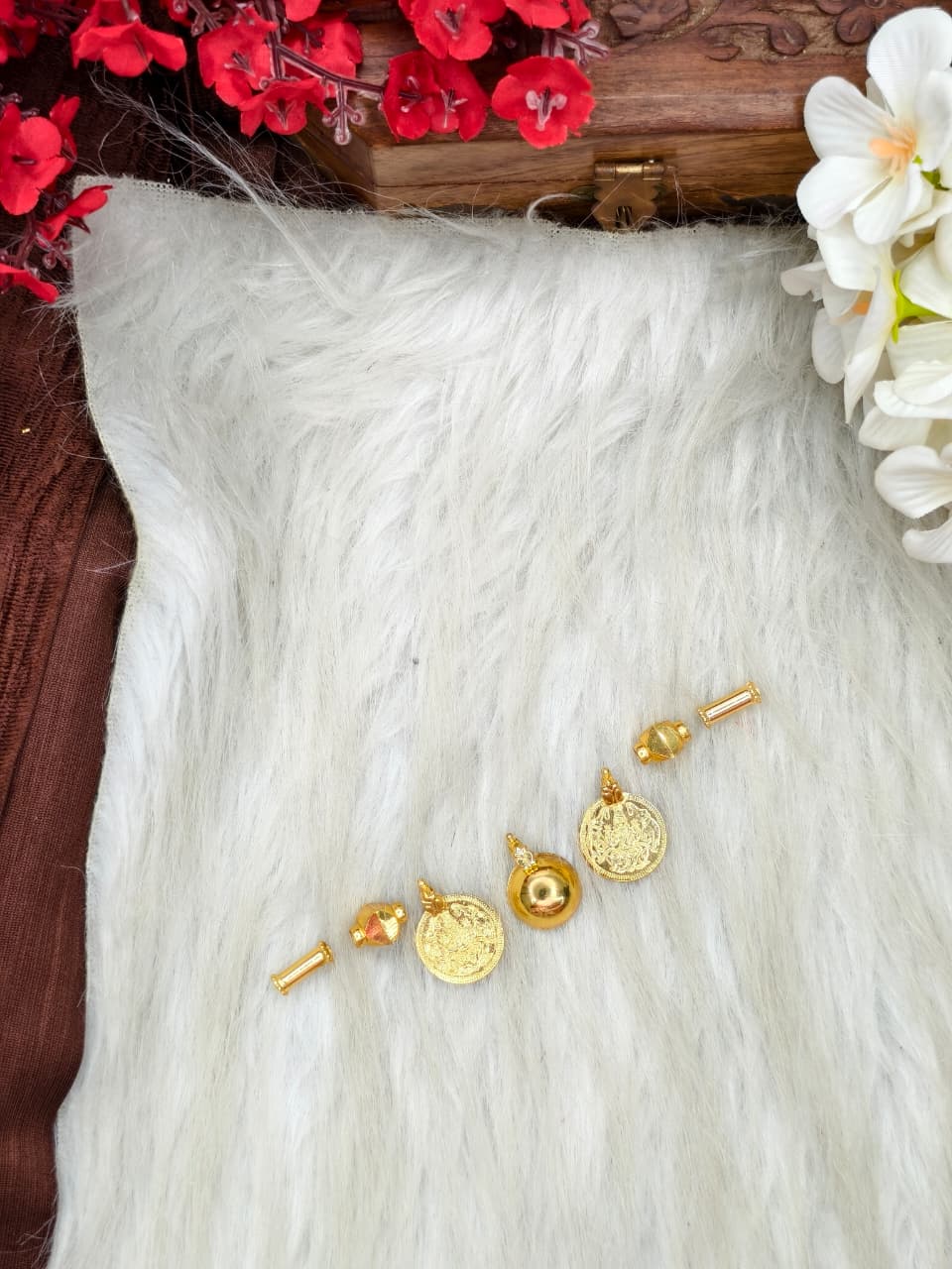 South Indian Traditional Impone Thali Mangalsutra – Gold Plated Sacred Wedding Chain