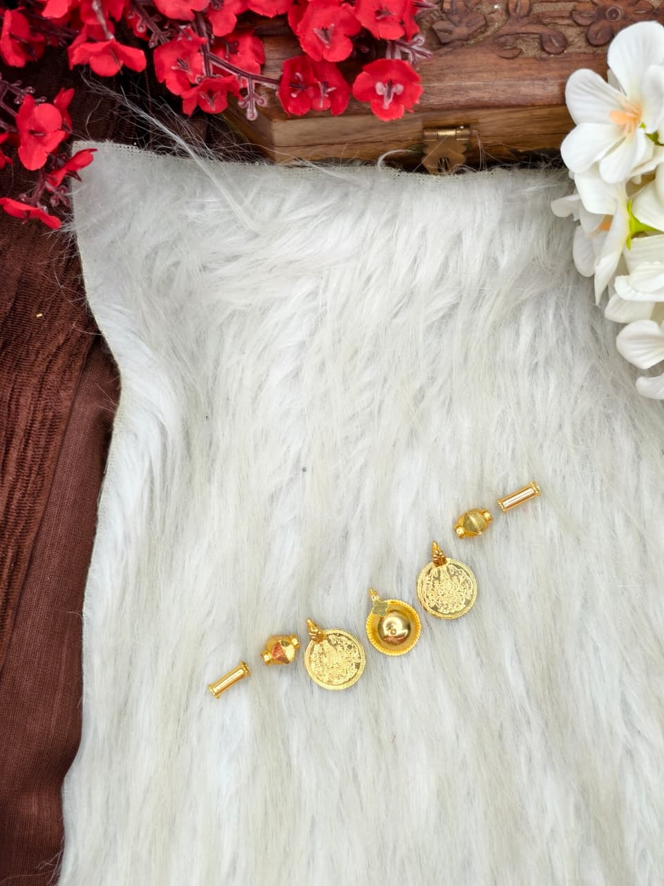 South Indian Traditional Impone Thali Mangalsutra – Gold Plated Sacred Wedding Chain