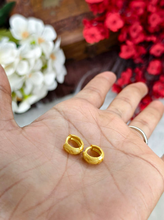 Women Plain Valaiyam – 1 Gram Gold Matte Finish