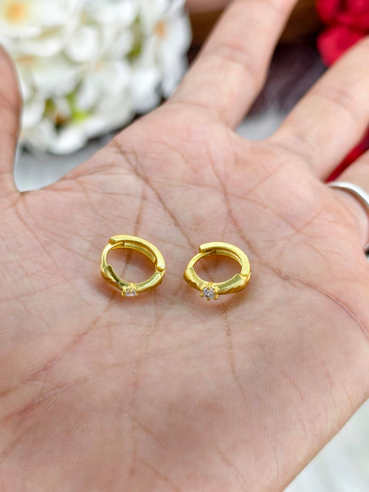 Women Stone Side Valaiyam – 1 Gram Gold Matte Finish