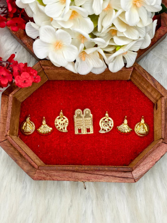 South Indian Traditional Impone Thali Mangalsutra – Gold Plated Sacred Wedding Chain