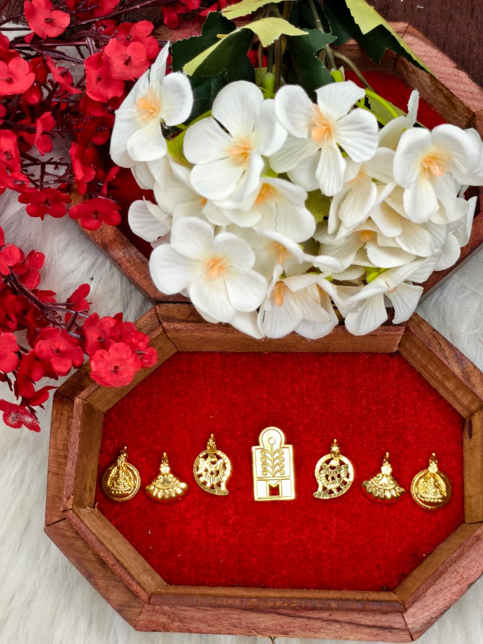 South Indian Traditional Impone Thali Mangalsutra – Gold Plated Sacred Wedding Chain