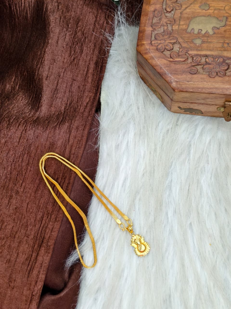 ✨ Elegant 1 Gram Gold-Plated Women’s Chain | 18 Inch Lightweight Necklace ✨