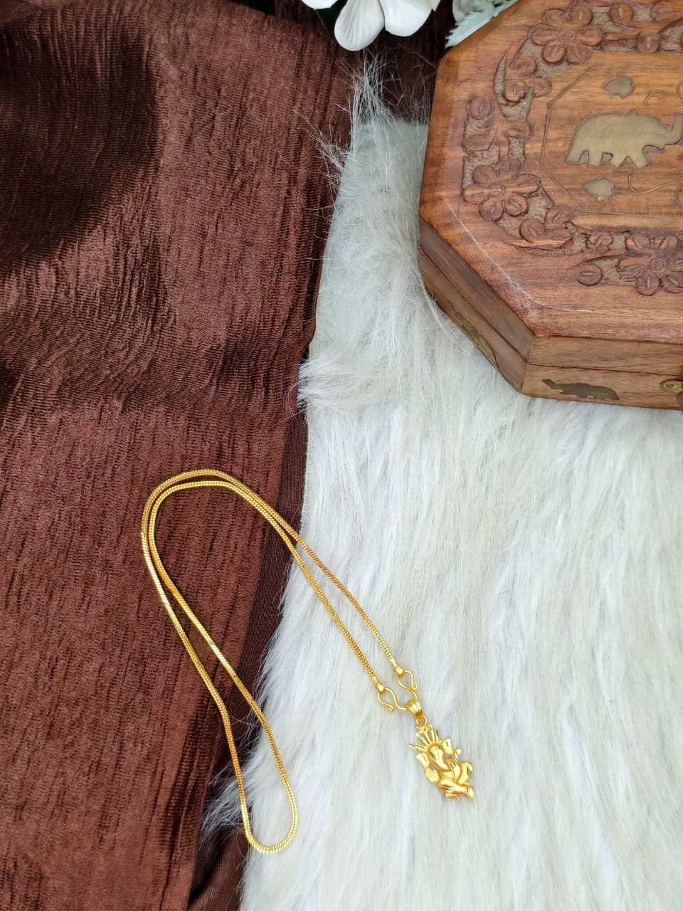 ✨ Elegant 1 Gram Gold-Plated Women’s Chain | 18 Inch Lightweight Necklace ✨