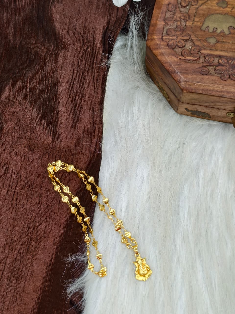 ✨ Elegant 1 Gram Gold-Plated Women’s Chain | 18 Inch Lightweight Necklace ✨