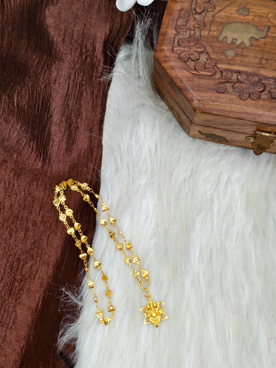 ✨ Elegant 1 Gram Gold-Plated Women’s Chain | 18 Inch Lightweight Necklace ✨