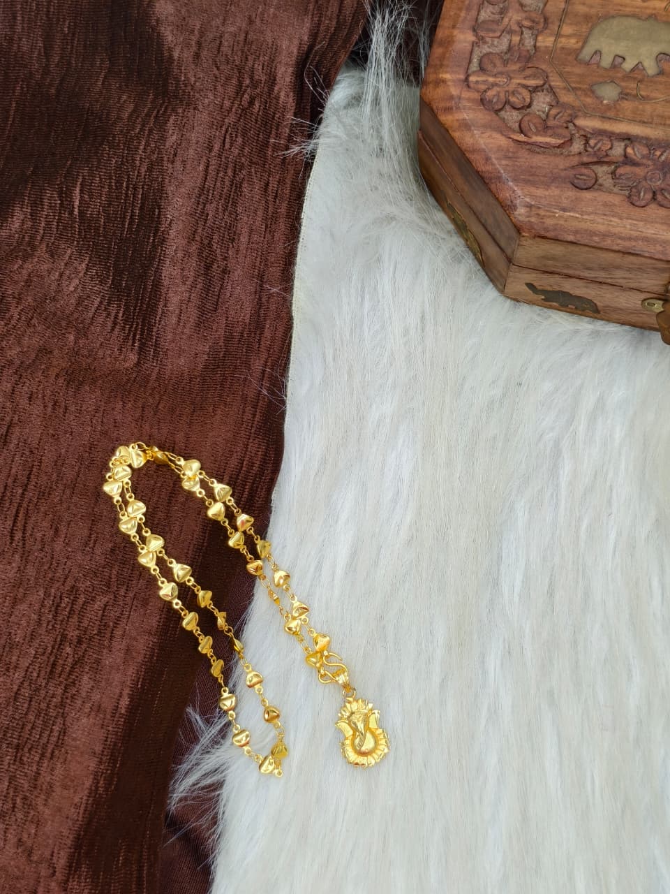 ✨ Elegant 1 Gram Gold-Plated Women’s Chain | 18 Inch Lightweight Necklace ✨