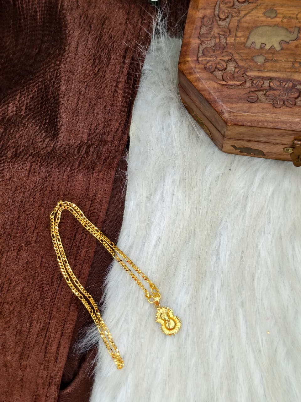 ✨ Elegant 1 Gram Gold-Plated Women’s Chain | 18 Inch Lightweight Necklace ✨