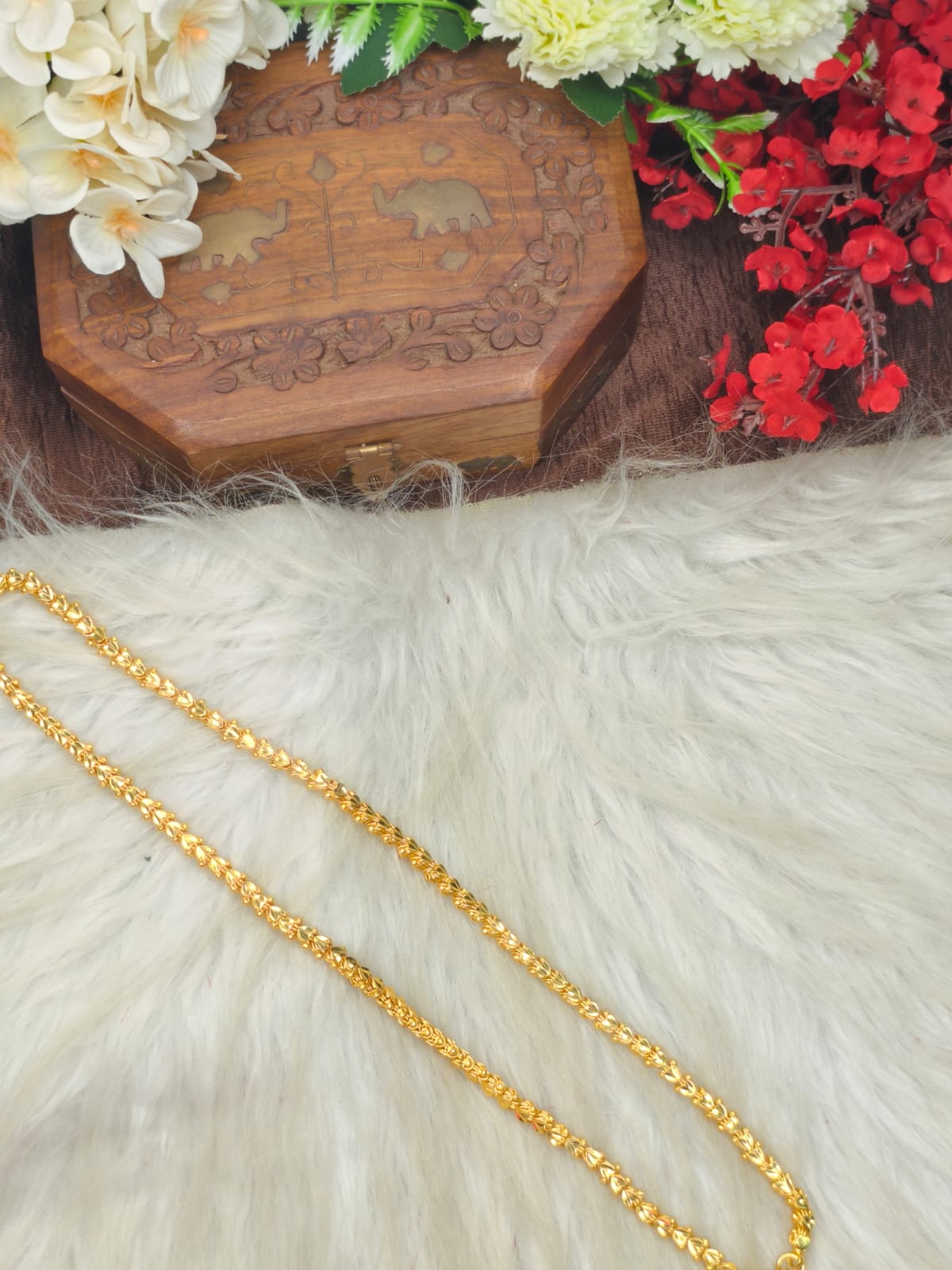 (1Gram gold plated) Visvaroobam Model