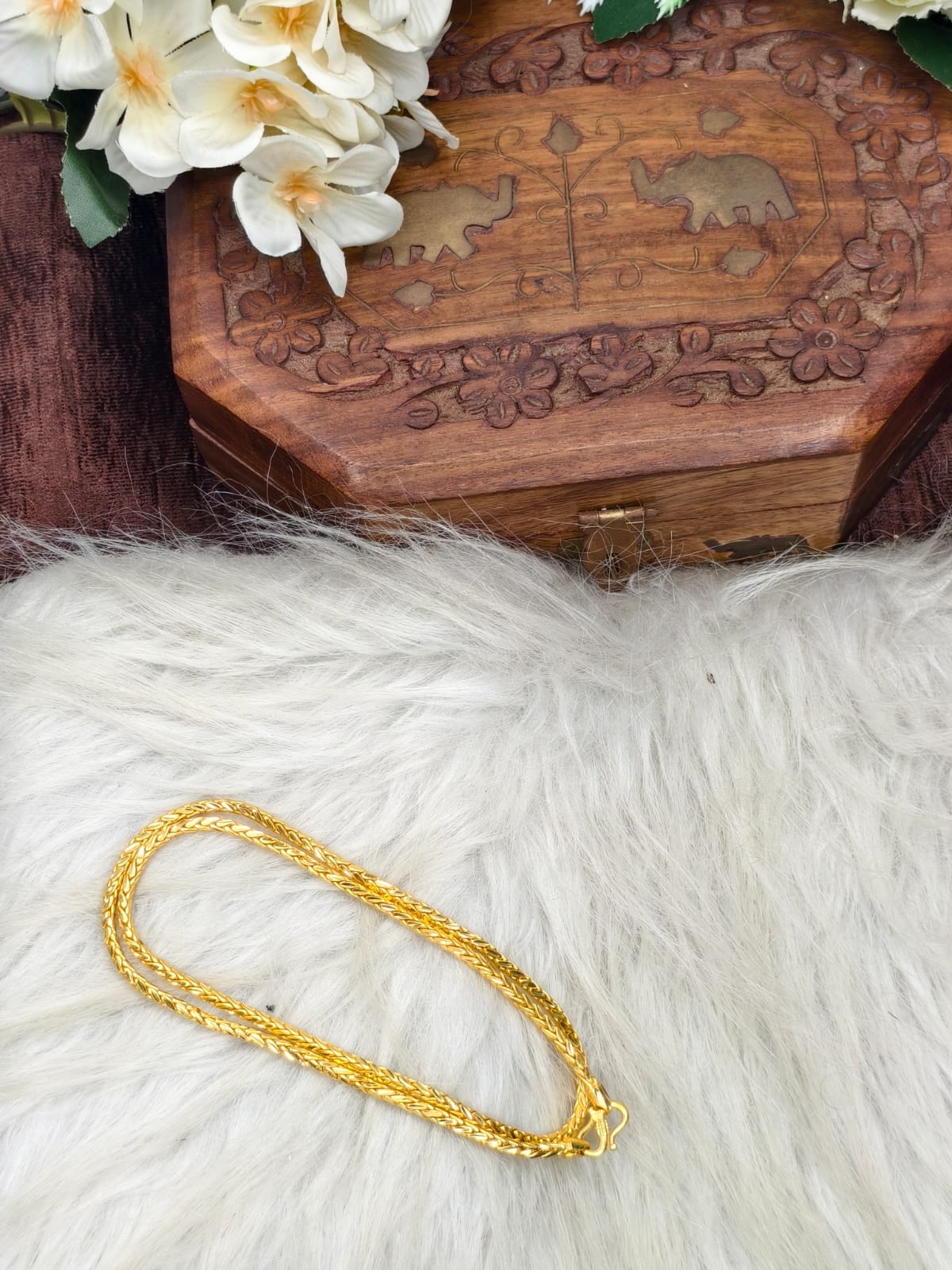 Exclusive Men's Gold-Plated Chain – Premium Bold Design