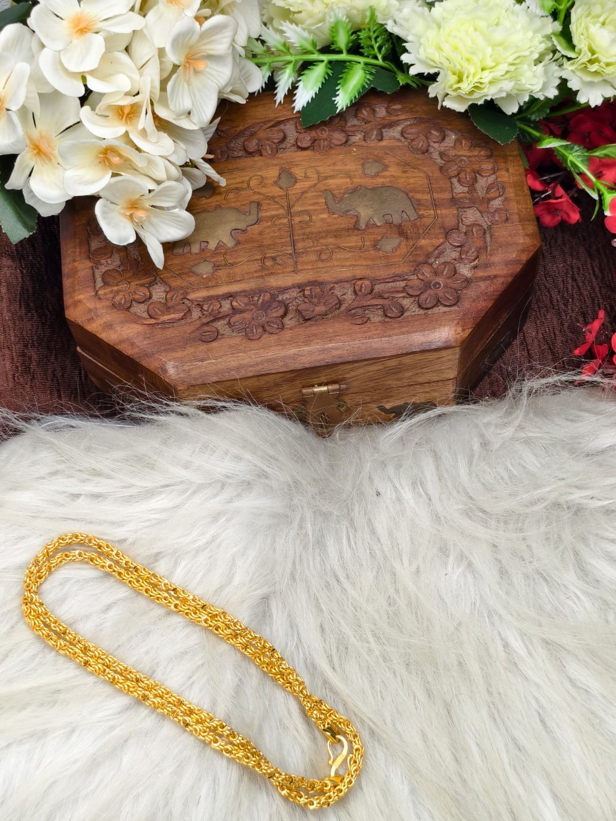 Exclusive Men's Gold-Plated Chain – Premium Bold Design