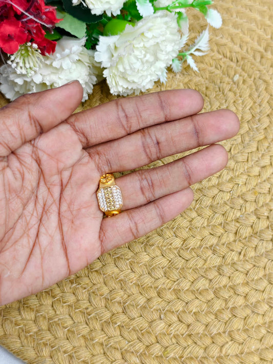 ✨ Men’s 1 Gram Gold Ring – Matte Finish ✨