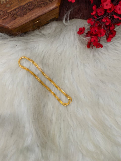 Forming matte finished (1Gram gold plated) Model Chain