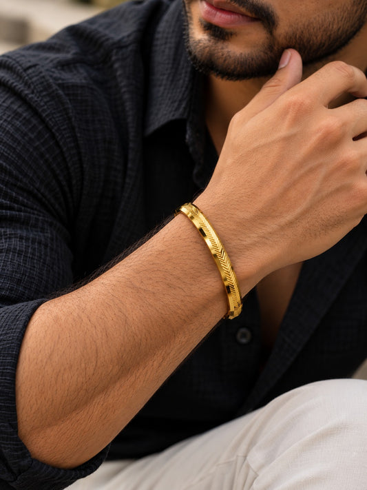 Men’s Kappu – Gold Plated Traditional Design