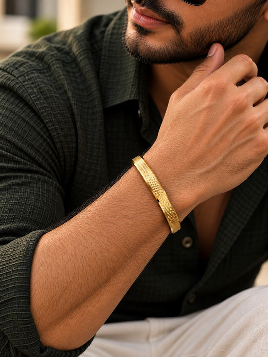Men’s Kappu – Gold Plated Traditional Design