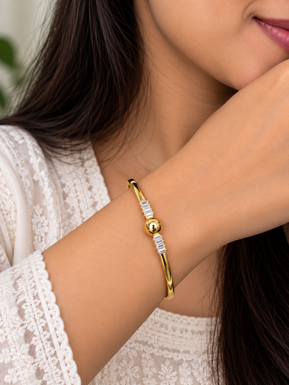 Elegant Crystal Chain Bracelet
