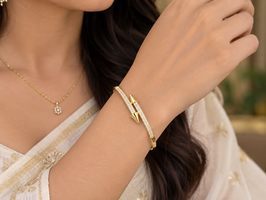 Elegant Crystal Chain Bracelet