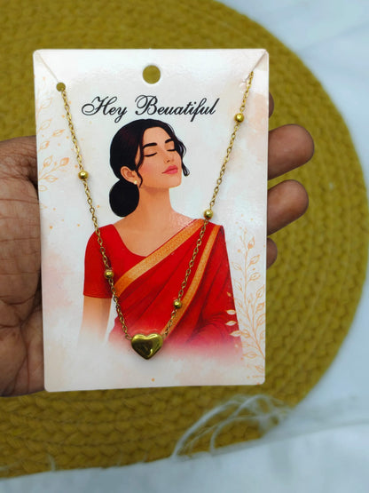 ✨ Elegant Square Pendant Chain